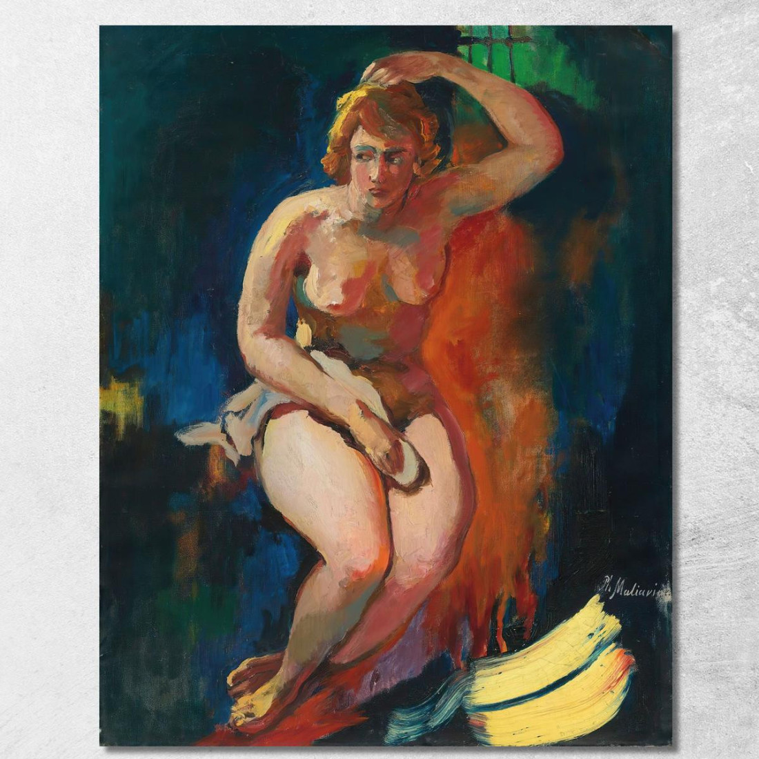 La Vergine Di Kazan Filipp Malyavin fml18 quadro stampato su tela La Vergine Di Kazan Filipp Malyavin fml18 quadro stampato su tela