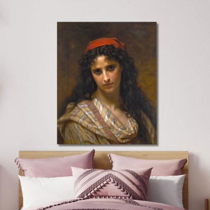 Una Rara Bellezza Hugues Merle hmr1 quadro stampato su tela