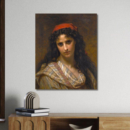 Una Rara Bellezza Hugues Merle hmr1 quadro stampato su tela