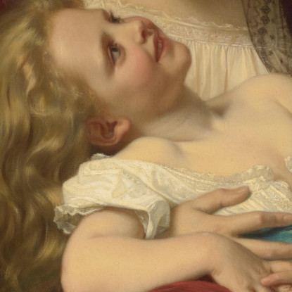 Affetto Materno Hugues Merle hmr16 quadro stampato su tela