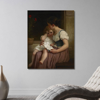 Le Prime Spine Della Conoscenza Hugues Merle hmr24 quadro stampato su tela