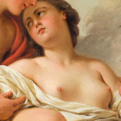 Bacco E Arianna Louis-Jean-François Lagrenée ljf5 quadro stampato su tela