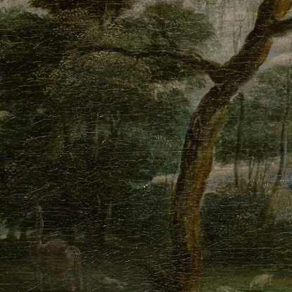 Adamo Ed Eva In Paradiso Jan Brueghel The Elder jbe7 quadro stampato su tela