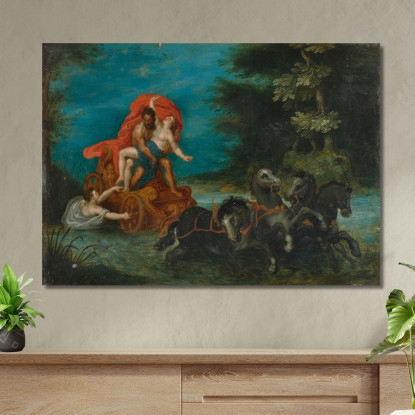 Il Ratto Di Proserpina Jan Brueghel The Elder jbe40 quadro stampato su tela