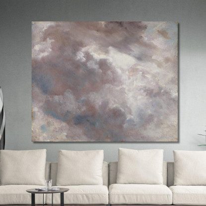 Studio Di Nuvole 7 John Constable jcn22 quadro stampato su tela