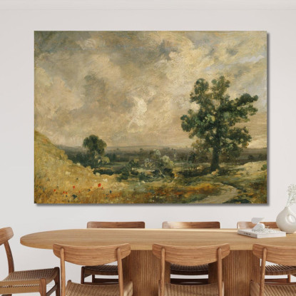 Paesaggio Inglese John Constable jcn33 quadro stampato su tela