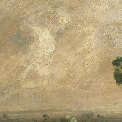 Paesaggio Inglese John Constable jcn33 quadro stampato su tela