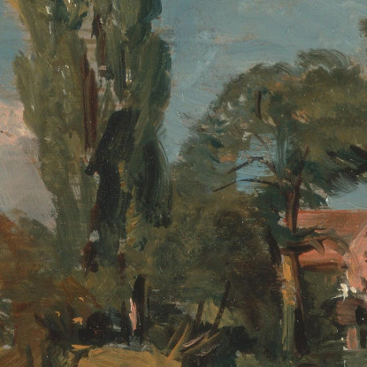Mulino Di Flatford 2 John Constable jcn38 quadro stampato su tela