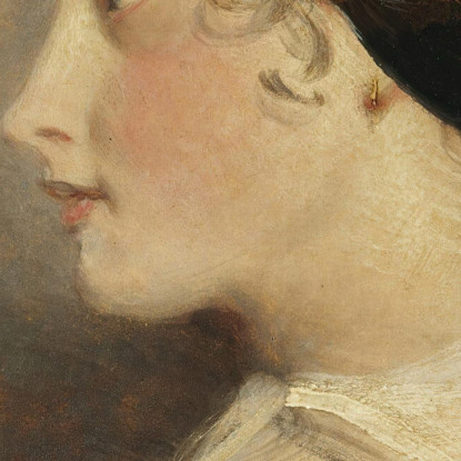 Ritratto Di Una Signora John Constable jcn66 quadro stampato su tela