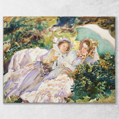 Sempione Passa La Presa In Giro John Singer Sargent jss272 quadro stampato su tela