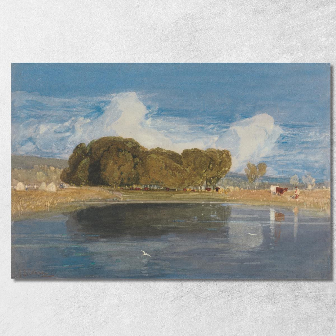 Un Giorno D'Estate John Sell Cotman jsc3 quadro stampato su tela Un Giorno D'Estate John Sell Cotman jsc3 quadro stampato su tela