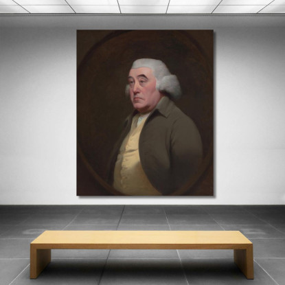 Dottor Richard Wright Joseph Wright of Derby jwd14 quadro stampato su tela