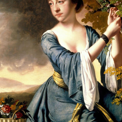 Elizabeth Signora John Bostock Joseph Wright of Derby jwd17 quadro stampato su tela