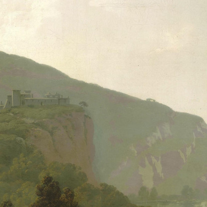 Paesaggio Italiano Joseph Wright of Derby jwd21 quadro stampato su tela