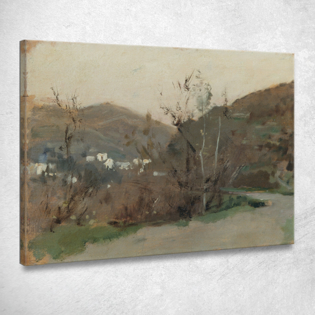 Paesaggio Spagnolo John Singer Sargent jss284 quadro stampato su tela Paesaggio Spagnolo John Singer Sargent jss284 quadro stampato su tela