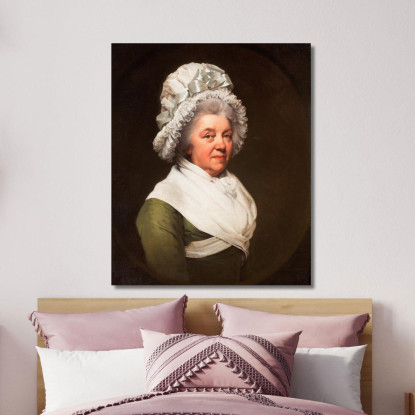 Ritratto Della Signora Anthony Greatorex Joseph Wright of Derby jwd48 quadro stampato su tela