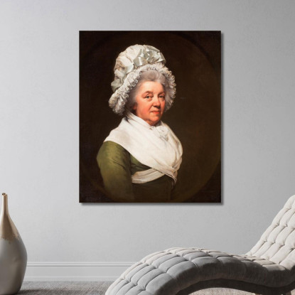 Ritratto Della Signora Anthony Greatorex Joseph Wright of Derby jwd48 quadro stampato su tela