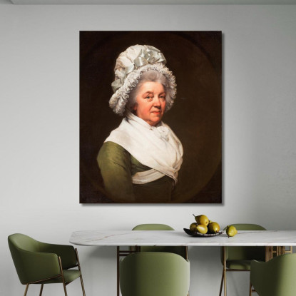 Ritratto Della Signora Anthony Greatorex Joseph Wright of Derby jwd48 quadro stampato su tela