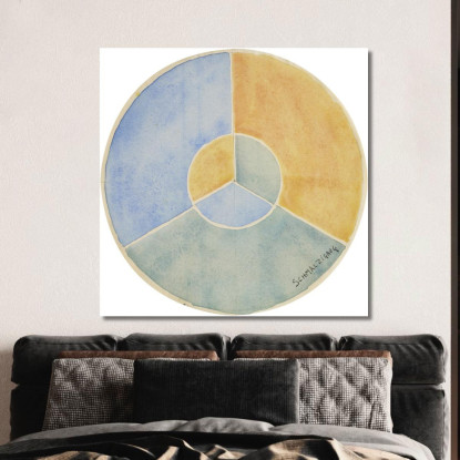 Composizione 2 Jules Schmalzigaug jsh7 quadro stampato su tela