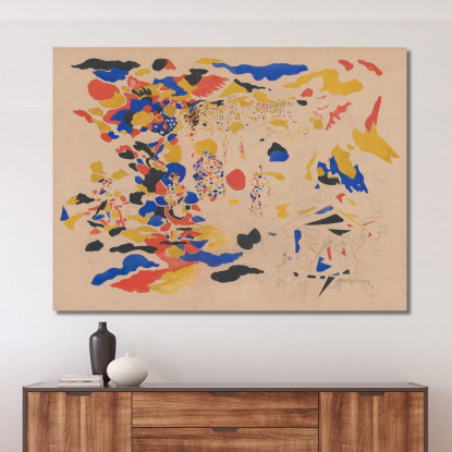Senza Titolo Jules Schmalzigaug jsh23 quadro stampato su tela