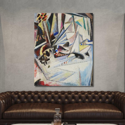 Senza Titolo Jules Schmalzigaug jsh25 quadro stampato su tela