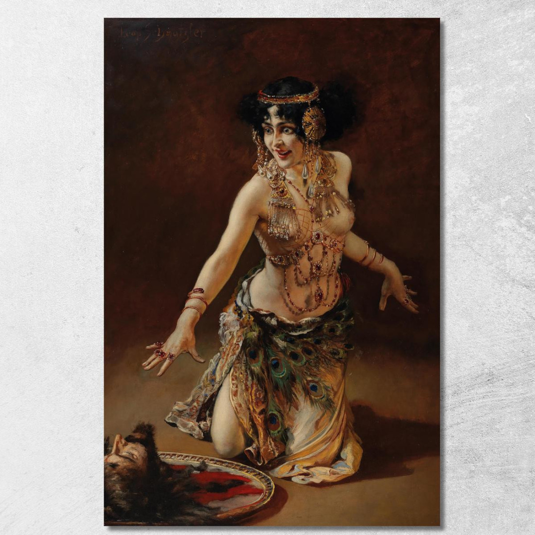 Lili Marberg Come Salome Leopold Schmutzler lsc8 quadro stampato su tela Lili Marberg Come Salome Leopold Schmutzler lsc8 quadro stampato su tela