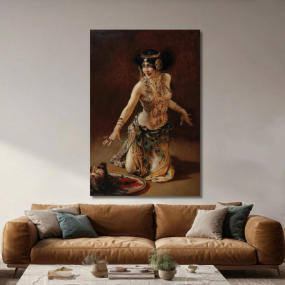 Lili Marberg Come Salome Leopold Schmutzler lsc8 quadro stampato su tela