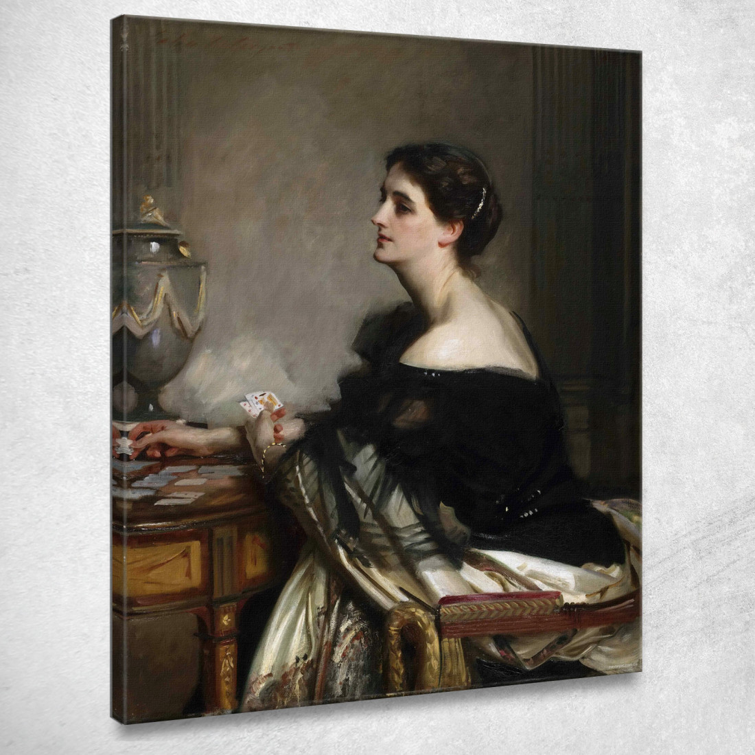 Sybil Frances Gray In Seguito Lady Eden John Singer Sargent jss298 quadro stampato su tela Sybil Frances Gray In Seguito Lady Eden John Singer Sargent jss298 quadro stampato su tela