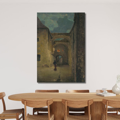 Viale Di Sera Ľudovít Čordák lco3 quadro stampato su tela