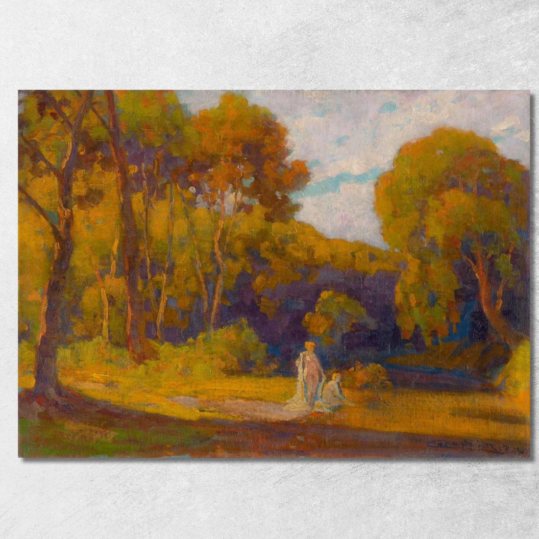 Al Tramonto Ľudovít Čordák lco5 quadro stampato su tela Al Tramonto Ľudovít Čordák lco5 quadro stampato su tela