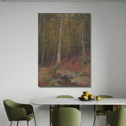 Foresta 2 Ľudovít Čordák lco17 quadro stampato su tela