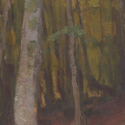 Foresta 2 Ľudovít Čordák lco17 quadro stampato su tela