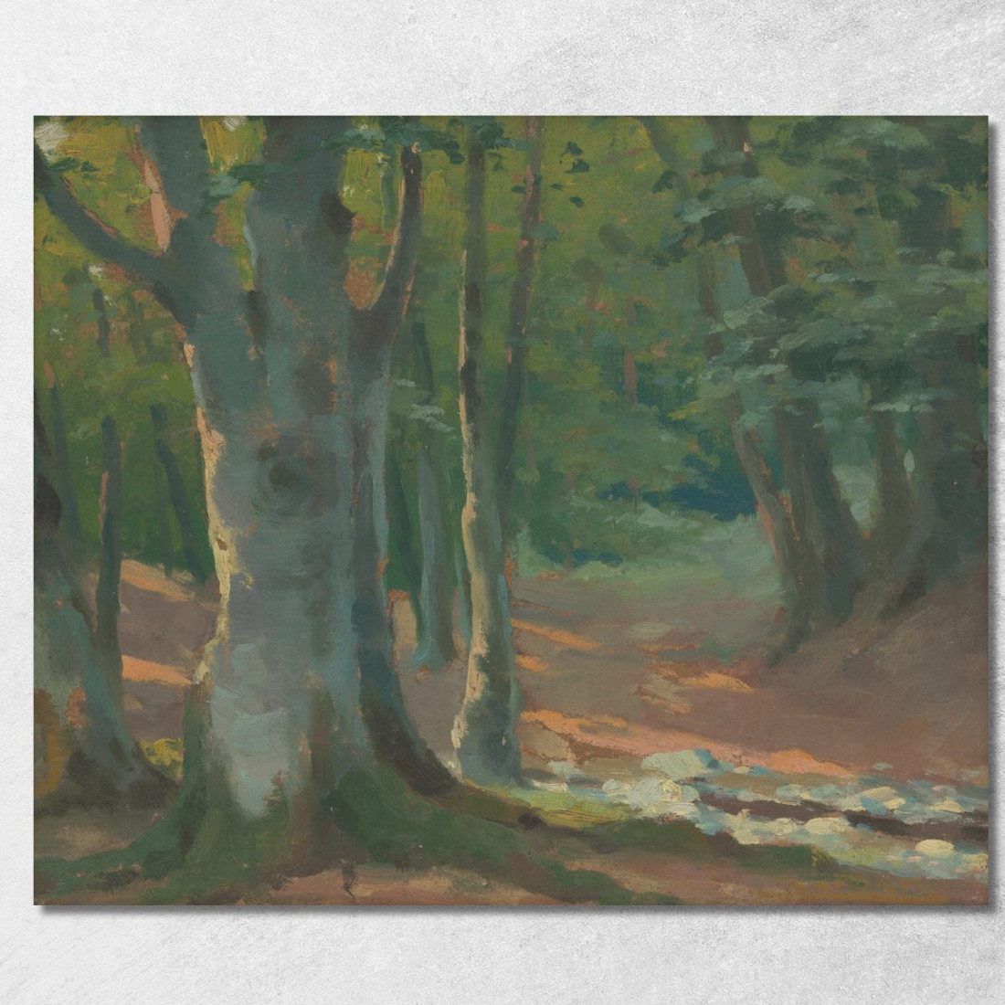 Foresta 3 Ľudovít Čordák lco18 quadro stampato su tela Foresta 3 Ľudovít Čordák lco18 quadro stampato su tela