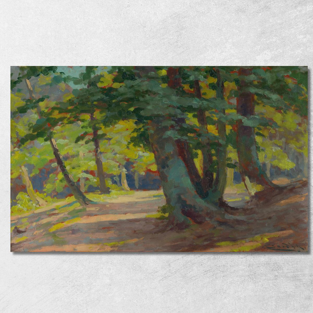Foresta 5 Ľudovít Čordák lco20 quadro stampato su tela Foresta 5 Ľudovít Čordák lco20 quadro stampato su tela