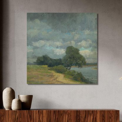 Paesaggio Con Hornad Ľudovít Čordák lco29 quadro stampato su tela
