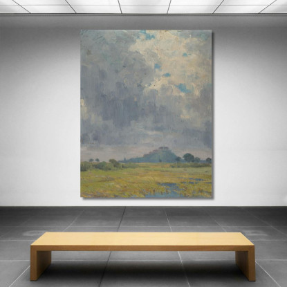Paesaggio Con Un Castello Ľudovít Čordák lco37 quadro stampato su tela
