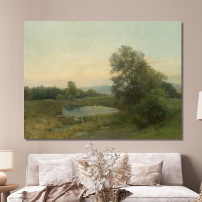 Paesaggio Con Una Palude Ľudovít Čordák lco39 quadro stampato su tela