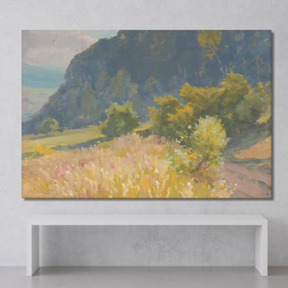 Paesaggio Ľudovít Čordák lco44 quadro stampato su tela