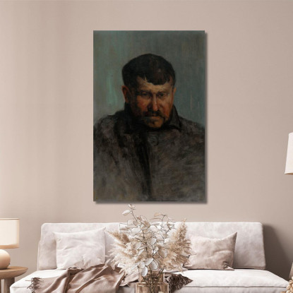 Studio Di Testa Maschile Ľudovít Čordák lco46 quadro stampato su tela