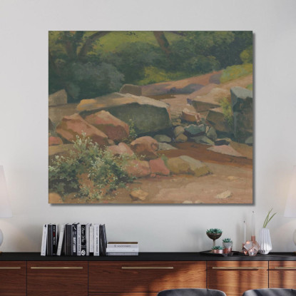 Rocce 2 Ľudovít Čordák lco64 quadro stampato su tela