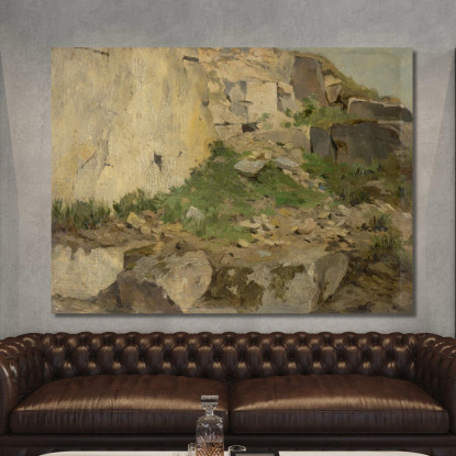 Studio Di Rocce Ľudovít Čordák lco75 quadro stampato su tela