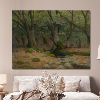 Alberi Ľudovít Čordák lco83 quadro stampato su tela
