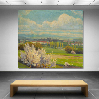 Vista Di Košice Ľudovít Čordák lco85 quadro stampato su tela