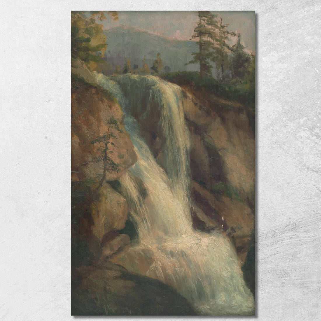 Cascata Ľudovít Čordák lco87 quadro stampato su tela Cascata Ľudovít Čordák lco87 quadro stampato su tela
