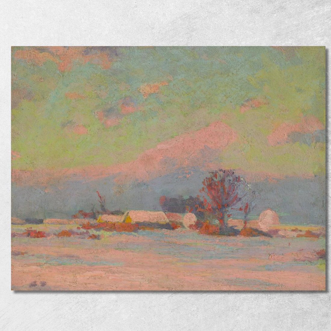 Sera D'Inverno Ľudovít Čordák lco88 quadro stampato su tela Sera D'Inverno Ľudovít Čordák lco88 quadro stampato su tela