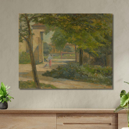 Mariansky Dvor A Košice Ľudovít Čordák lco103 quadro stampato su tela