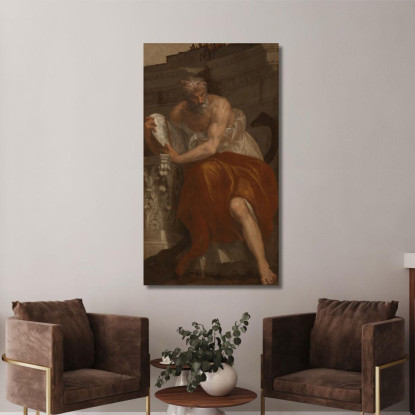 Allegoria Della Navigazione Con Un Astrolabio Paolo Veronese pvr12 quadro stampato su tela