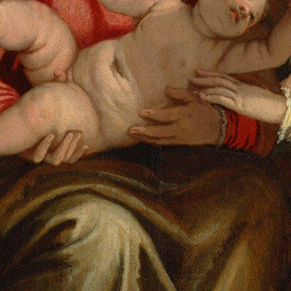 Le Nozze Mistiche Di Santa Caterina Paolo Veronese pvr43 quadro stampato su tela