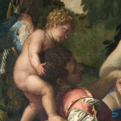 Venere Piange Adone Paolo Veronese pvr47 quadro stampato su tela