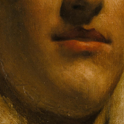 Ritratto Di Frances C. Houston Thomas Wilmer Dewing twd22 quadro stampato su tela